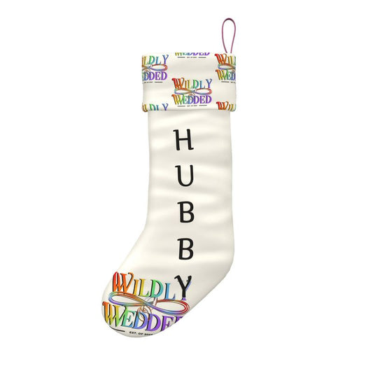 Wildly Wedded Christmas Stocking "Hubby" (Rainbow Collection 2025)