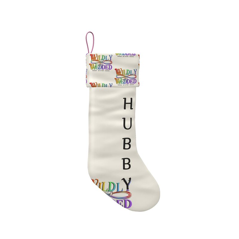 Wildly Wedded Christmas Stocking "Hubby" (Rainbow Collection 2025)